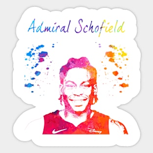 Admiral Schofield Sticker